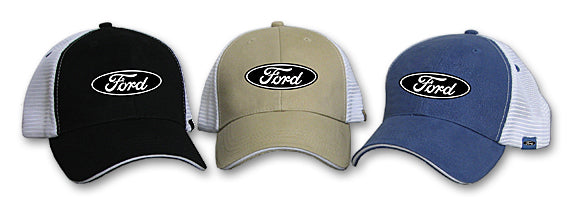 Ford Oval Logo Hat with Mesh Back