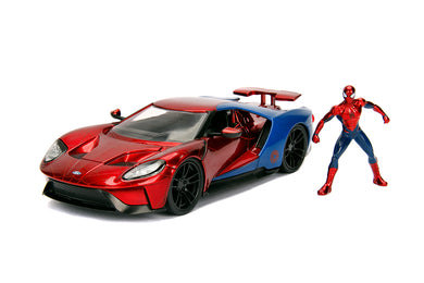2017 Ford GT Spiderman 1:24 Diecast