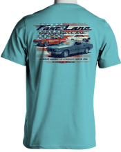 Fast Lane Classic Cars Stars and Stripes Ford T-Shirt