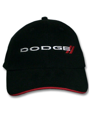 Dodge Hat with White Embroidered Logo
