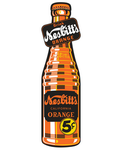 Nesbitt Orange Vintage Style Sign