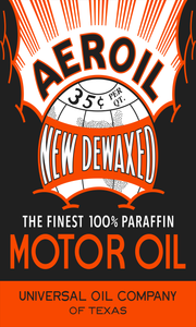 Aeroil Vintage Style Sign