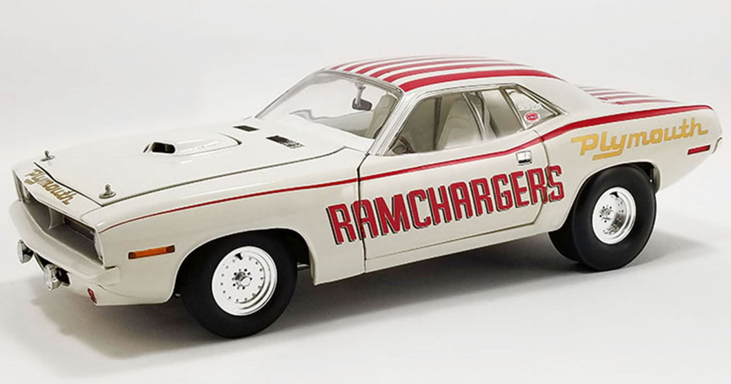 1970 Plymouth Hemi Cuda Super Stock - Ramchargers 1:18 Diecast