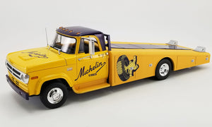 1970 Dodge D-300 Ramp Truck - Michelin 1:18 Diecast