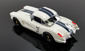 #3 Cunningham 1960 Chevrolet Corvette 1:18 Diecast