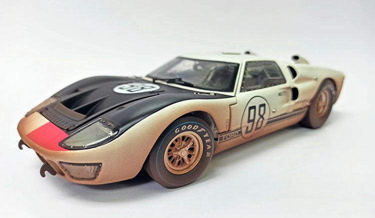 1966 Ford GT40 MKII #98 Daytona 24 Hours Winner After Race 1:18 Diecast