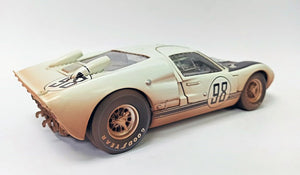 1966 Ford GT40 MKII #98 Daytona 24 Hours Winner After Race 1:18 Diecast