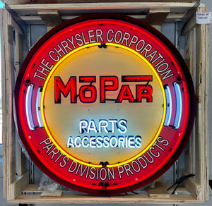 Mopar Parts & Accessories Neon Sign