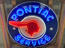 Pontiac Service Indian Neon Sign