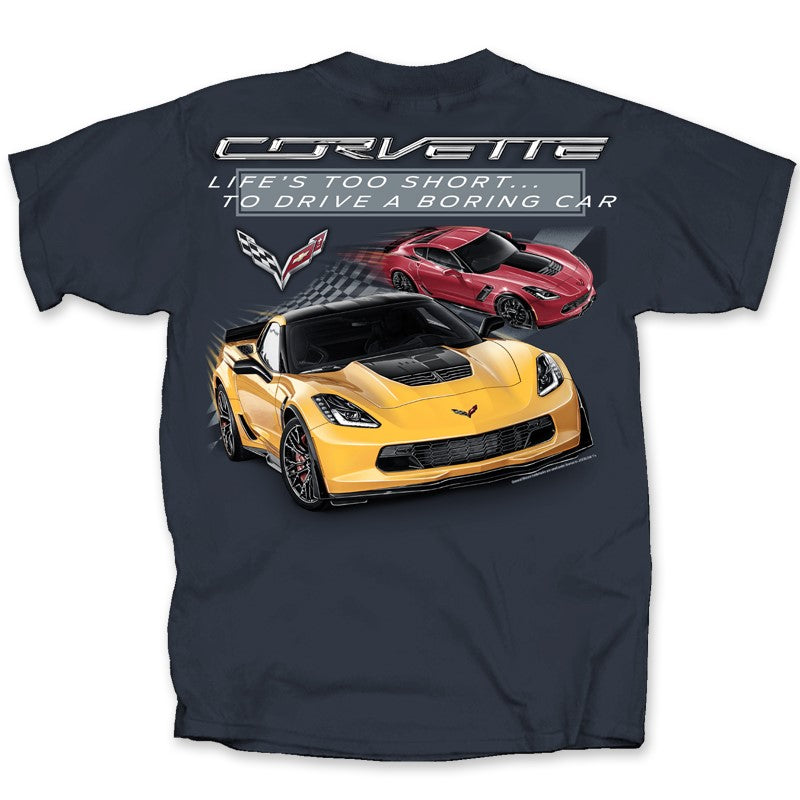 Corvette Life's Too Short T-Shirt
