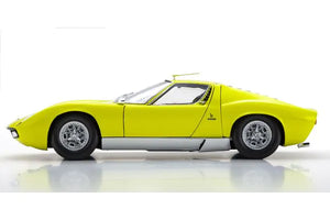 Lamborghini Miura P400SV (Yellow/Silver) 1:18 Diecast