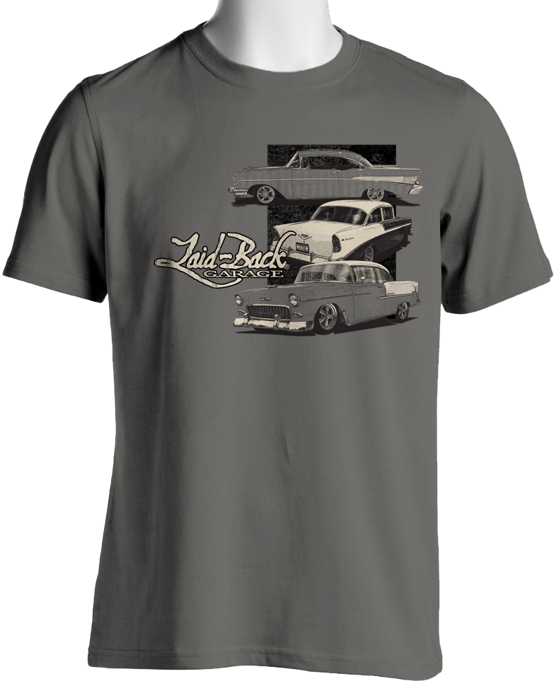 1950's Chevy Short Sleeve Men's T-Shirt Vintage Style