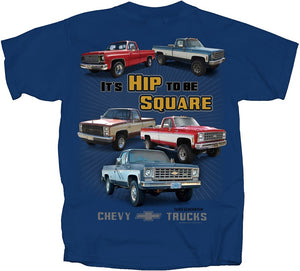 Chevy Trucks Hip To Be Square T-Shirt