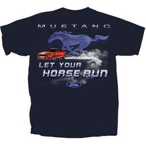 Mustang Let Your Horse Run T-Shirt