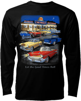 Chevy Diner Long Sleeve T-Shirt