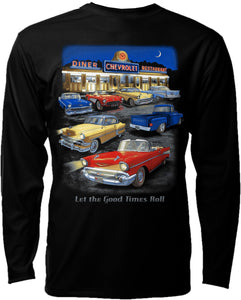 Chevy Diner Long Sleeve T-Shirt