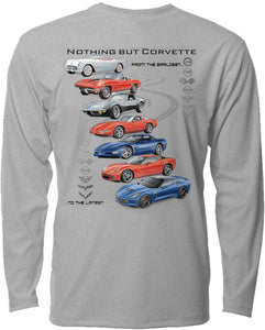 Nothing But Corvette Long Sleeve T-Shirt