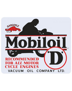 Mobil Oil Vintage Style Sign