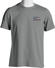 Fast Lane Classic Cars Stars and Stripes Ford T-Shirt